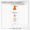 Bain Satin Riche Nutritive 500ml Shampoo Pelo Seco Kérastase