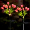 Aolyty Solar Garden Lights Outdoor, Solar Tulip Lights 2 Pack