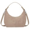 Suede Crescent Bag Women 2024 Retro Suede Slouchy Bag Fall