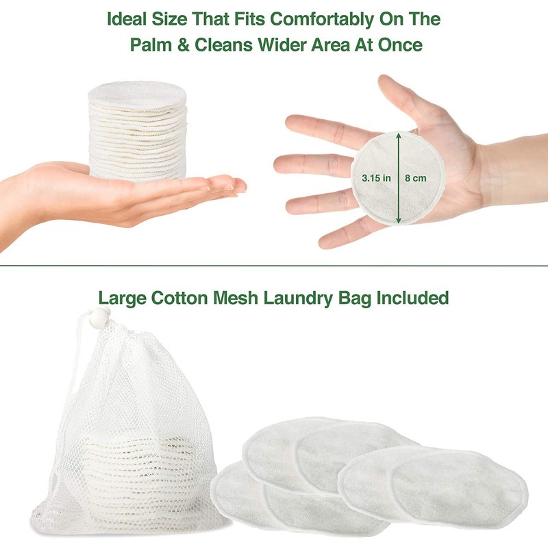 Cotton Wool Pads (30 Value Pack) 320 GSM PREMIUM Bundle