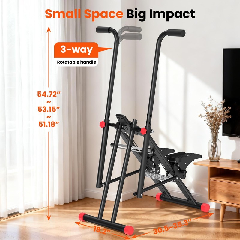 Relife Stair Stepper for Home Gym Exercise,New Version Stair Climber