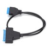 2.5in Adapter Cable 19Pin USB 3.0 to SATA 22Pin 50cm