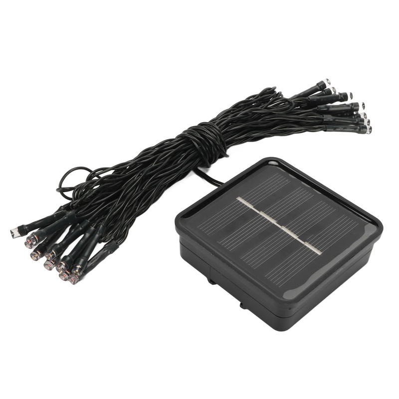 Solar String Lights 20 LED Beads 8 Modes 16.4ft Length