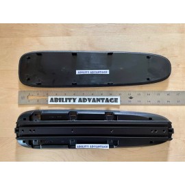 Permobil NEW: Permobil 16” 3G ARMPAD BODY & PAD INSERT leatherette armrest, ASSEMBLED.