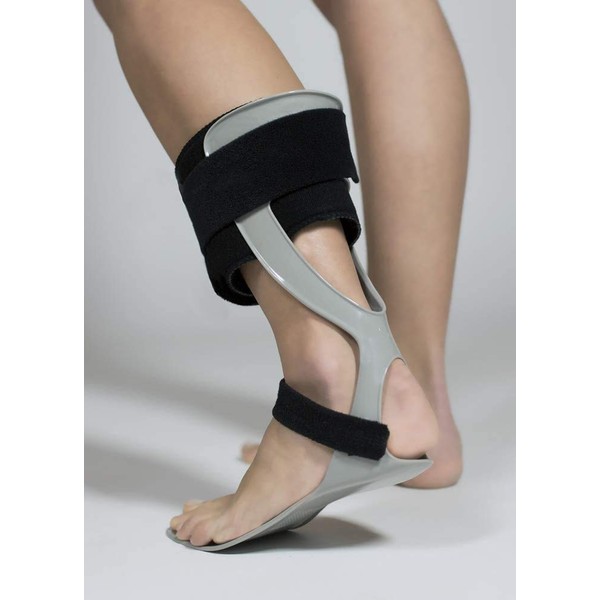 Foot Lift Orthosis - AFO Medicalab | 100% Made in Italy - Foot Drop Orthosis | Adjustable Ankle Stabilisation & Foot Lowering Support | Helps with Valgus Foot, Nerve Injuries, Leg Muscle Disorders