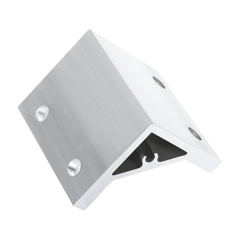 uxcell 2Pcs 90 Degree Angle Aluminum Profile Corner Brackets, Corner