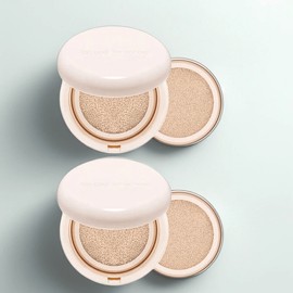 Too Cool for School Fixing Dew Cushion Foundation Original 12g + Refill 12g Set, No. 2C Cool Petal, 2 pieces / 투쿨포스쿨 픽싱 듀 쿠션 파운데이션 본품 12g + 리필 12g 세트, 2C호 쿨 페탈, 2개