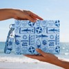FIREDOG Water-resistant Beach Wristlet Bag for Women – TPU Lined