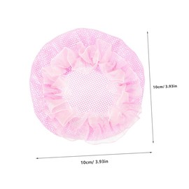 Beavorty 10pcs Soft Hair Net for Buns Invisible Hair Accessories for Girls Reliable and Comfortable Bun Cover for Ballet and Everyday Use