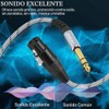 JOLGOO XLR hembra a 1/4 pulgada 0.250 in TRS cable