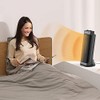 PELONIS PTH15A2BGB 1500W Fast Heating Space Heater, Programmable Thermostat, Easy