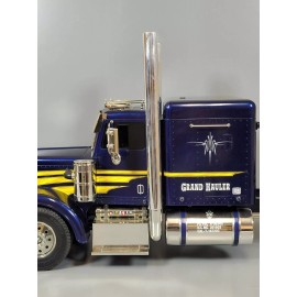 JP Garage Tamiya Aluminum Pair 21.5cm Long Exhaust Pipe Stack RC 1/14 King Grand Hauler