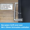 MS Beschläge Stainless Steel Cabinet Handle - Drawer Handle -