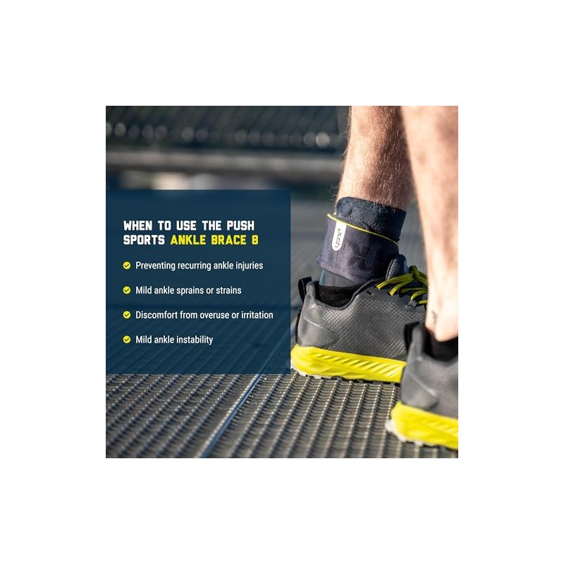 Push Sports Ankle Brace 8 from Large - Right