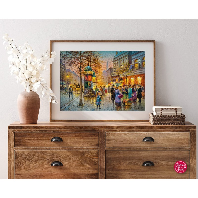 Cherry Pazzi Puzzle 1000 Pieces: Boulevard de Paris