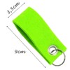 Libetui Felt Key Fob Set Key Ring with Pendant Made