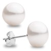 Women and Girls Pearl Stud Earrings. Fresh Water Cultured Pearls