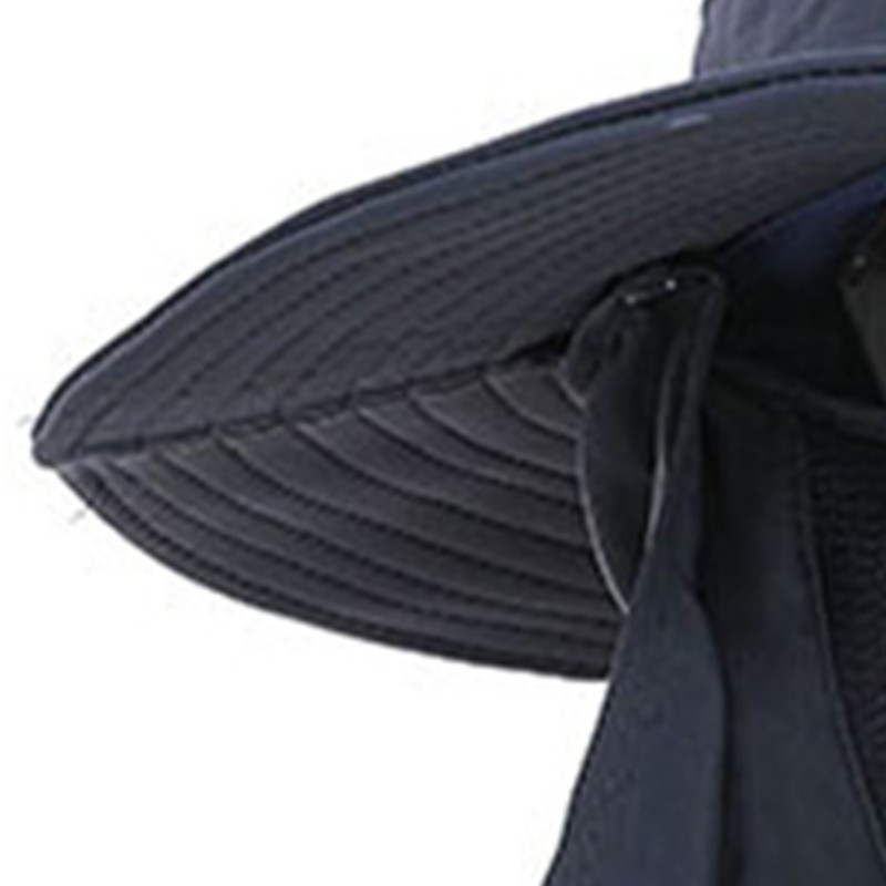 Sun Hat UV Protection Cap Wide Brim Nylon Breathable Quick