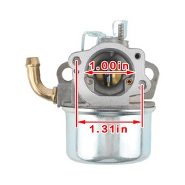 Carbbia 696981 Carburetor for 900 Series INTEK Motor 190cc 205cc 206cc for Coleman Powermate 3200 Generator for Intek 206 5.5hp Engine Powered Craftsman Tiller, Garden Tiller