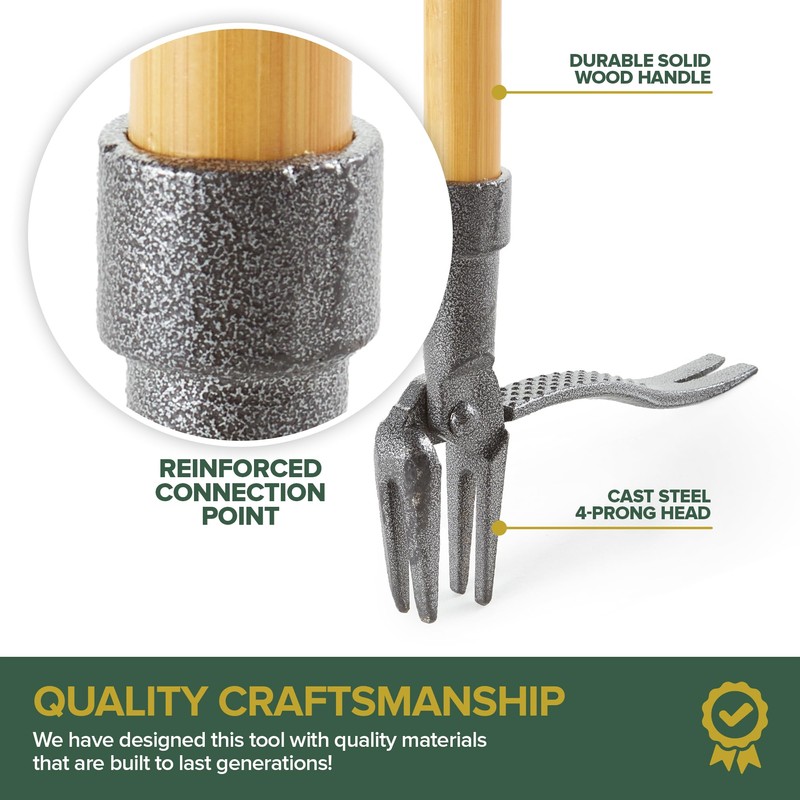 Stock Your Home Stand Up Weed Puller Tool, Heavy Duty