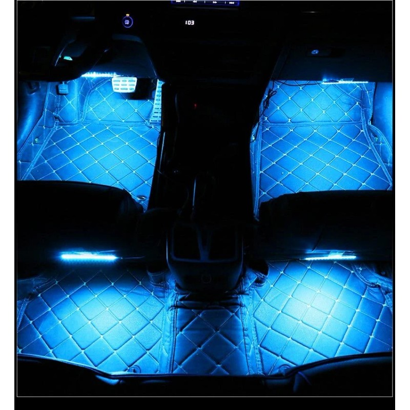 G4 AUTO LED Interior Light Kit 8 Color RGB Footwell