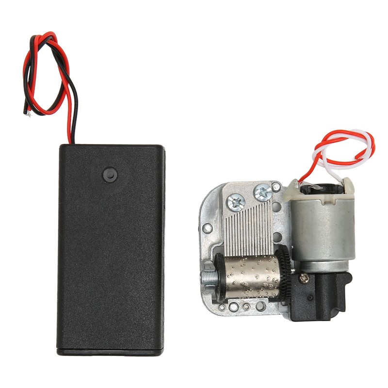 Music Box Movement 18 Note Battery Powered Beautiful Melody Therapeutic