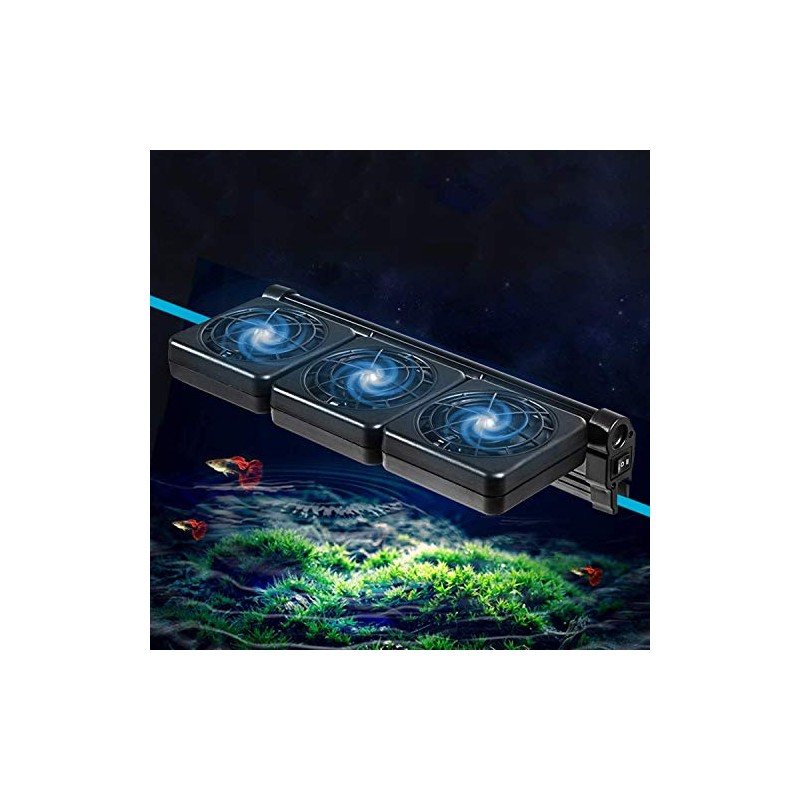 XMHF 4 Fans Aquarium Chiller, Fish Tank Cooling Fan System