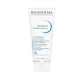 Bioderma Atoderm Intensive Balm - Ultra Soothing Emollient Cream for Very Dry, Itchy & Eczema-Prone Skin - with Ceramides & Glycerin, 200ML