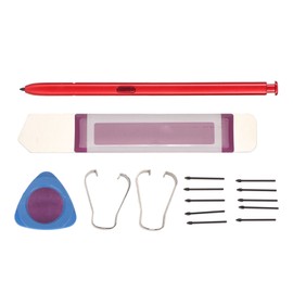 Stylus Pen 4096 Grade Pressure Sensitivity Replacement Touch Pen with 10 Pen Tips For Galaxy Note 10 Note 10+ Note 10 Plus Red