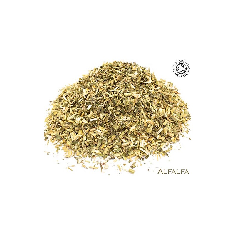 Organic Alfalfa Leaf Pure Herbal Infusion (25 Unbleached Tea Bags