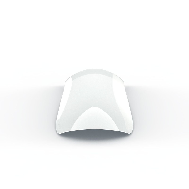 White Acrylic False Nail Tips - Professional Strong Natural False