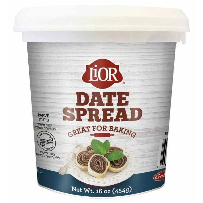 Lior Date Spread, 16 oz (Pack of 2)