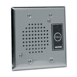 Valcom - Talkback Doorplate Speaker - Stnless Stl