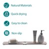 Water Absorbing Stone Kitchen Sink Mat Faucet Splash Guard for