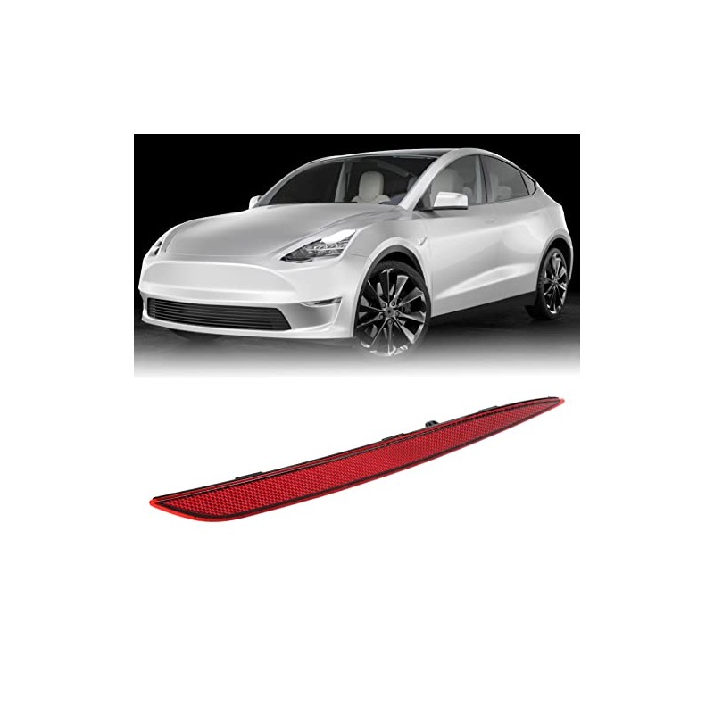 Focket Rear Bumper Reflector Light Lamp for Model Y 2020
