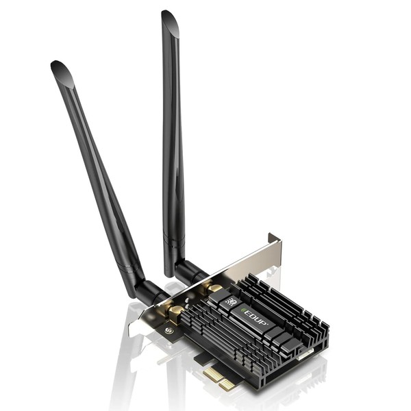 Wi-Fi 7 Bluetooth 5.4 PCIe Wifi Adapter Network Card with