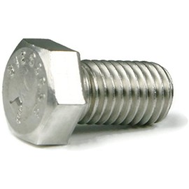 1/4"-28 x 5/8" Hex Head Cap Screw Bolts, Stainless Steel 316 (Quantity: 100 pcs) Fully Threaded, Fine Thread, Thread Size: 1/4 Inch, Bolt Length: 5/8 Inch