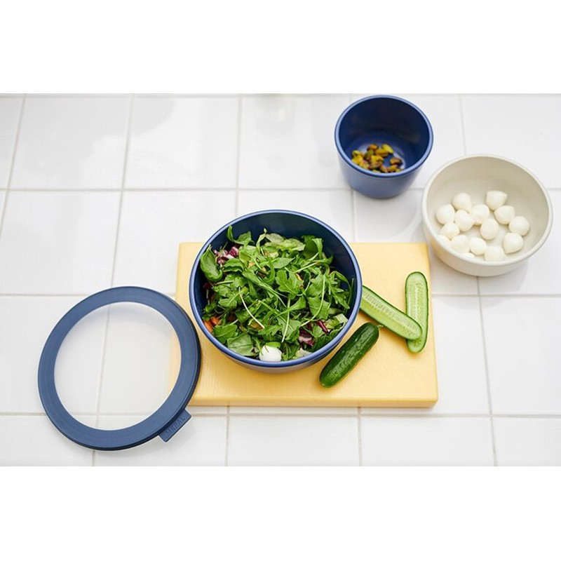 Mepal Cirqula Round White Multi Bowl – 2000 ml Capacity