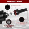 MIXPOWER 3/4" Drive 19mm Hex Impact Bit Socket, Allen Bit