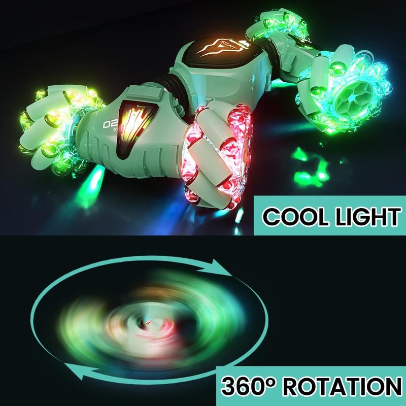 Tecnock 2 Controllers 2.4GHz Gesture Sensing Remote Control Stunt Car