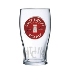 Smithwick's Irish Red Ale Signature Pub Glass Imperial 20oz Pint Glass