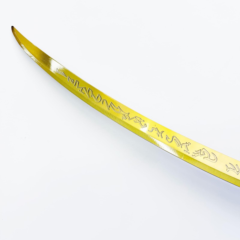 118cm Full Length Gold Stainless Steel Malenia Prosthetic Hand Blade