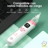 Aspirador nasal Babeefly eléctrico recargable con 3 niveles rosa