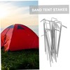 Abaodam 30pcs Aluminum Tent Pegs Wear Resistant Outdoor Stakes for