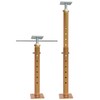OPERMAXER 2 PCS Basement Floor Jack 19"- 36"(1'7"-3’), Adjustable Floor