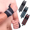 EVOLUXO 1 Pair Wrist Wraps with Thumb Loop and Velcro
