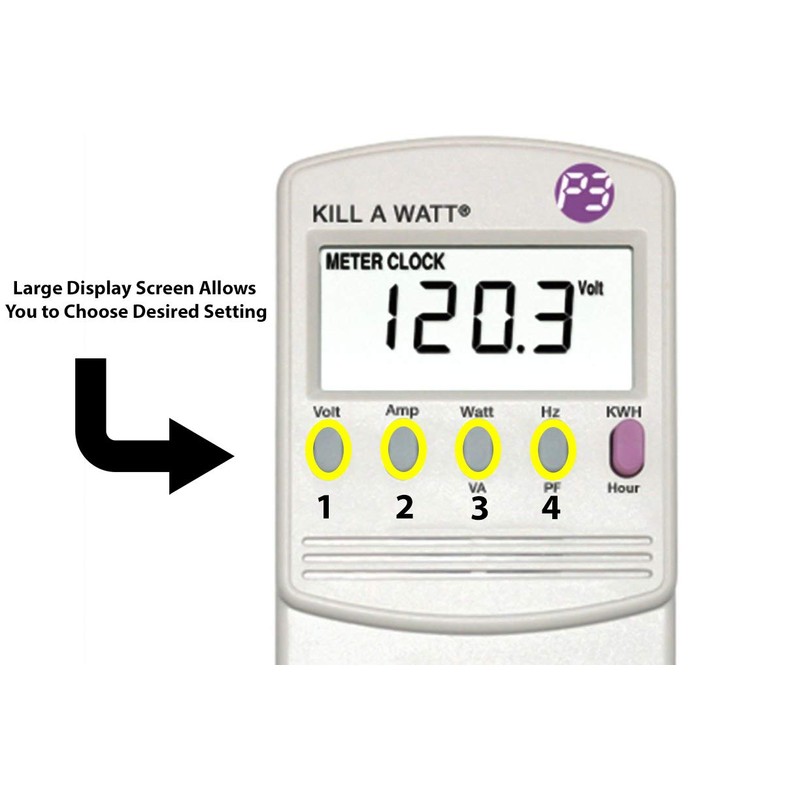P3 P4400 Kill A Watt Electricity Usage Monitor
