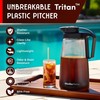 Cold Brew Coffee Maker, 64 oz Tritan Fortified Pitcher, Pour