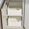 Extendable Kitchen Drawer, Extendable Kitchen Organisers, No Drilling, Metal Kitchen