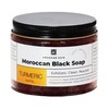 Arganier Noir Moroccan Black Soap with Turmeric + KESSA Glove